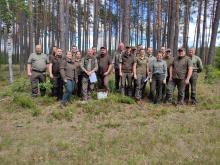 Szkolenie terenowej Służby Leśnej Nadleśnictwa Jamy